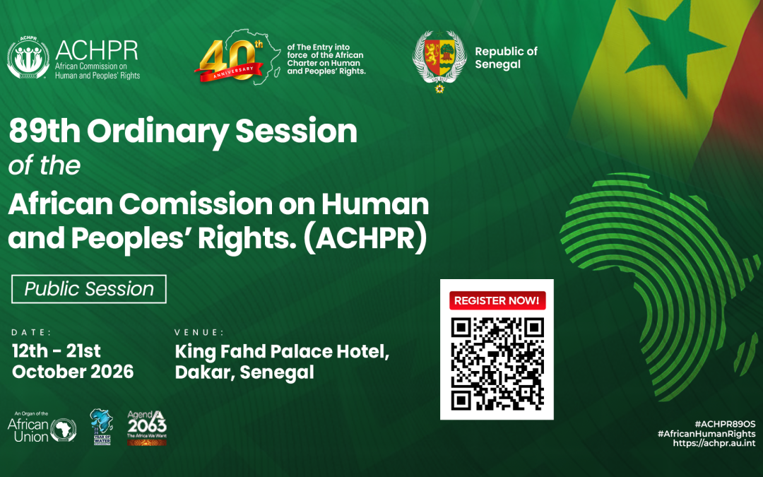 89th Ordinary Session of the African Court –  Message of the Special Envoy Adama Dieng